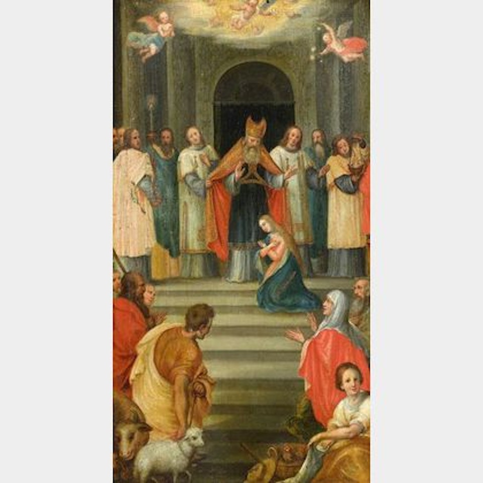 Presentation of The Virgin in the Temple by Continental School