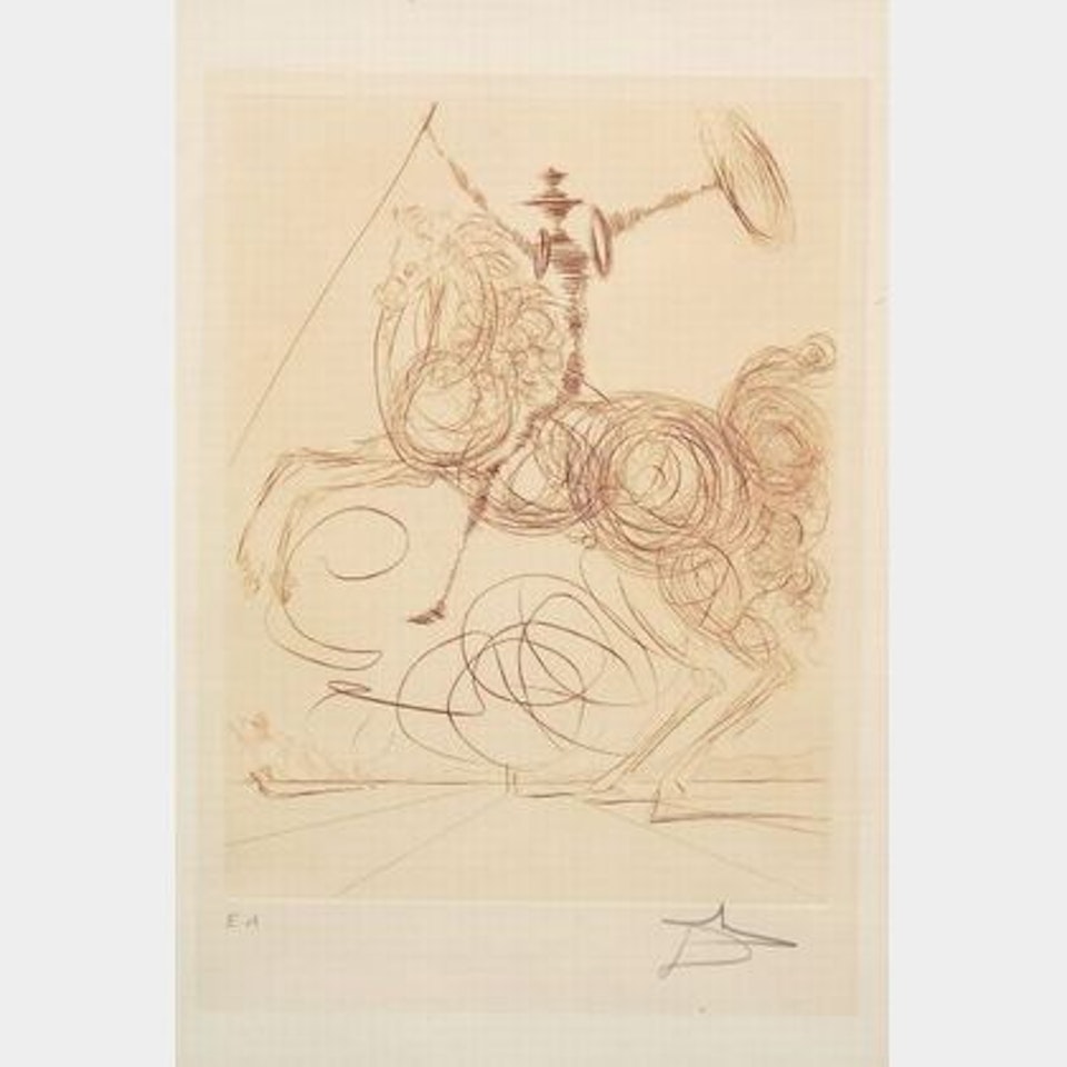 Don Quichotte by Salvador Dali