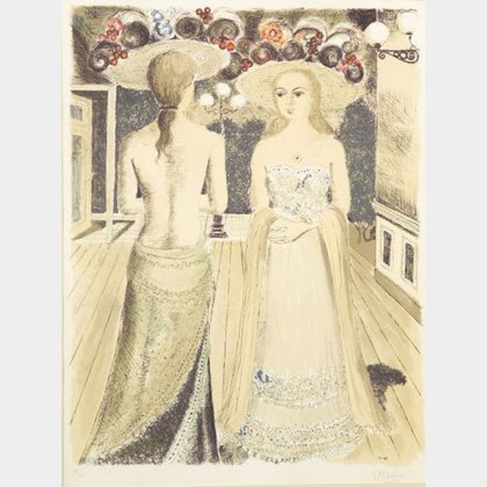 The Rivals by Paul Delvaux
