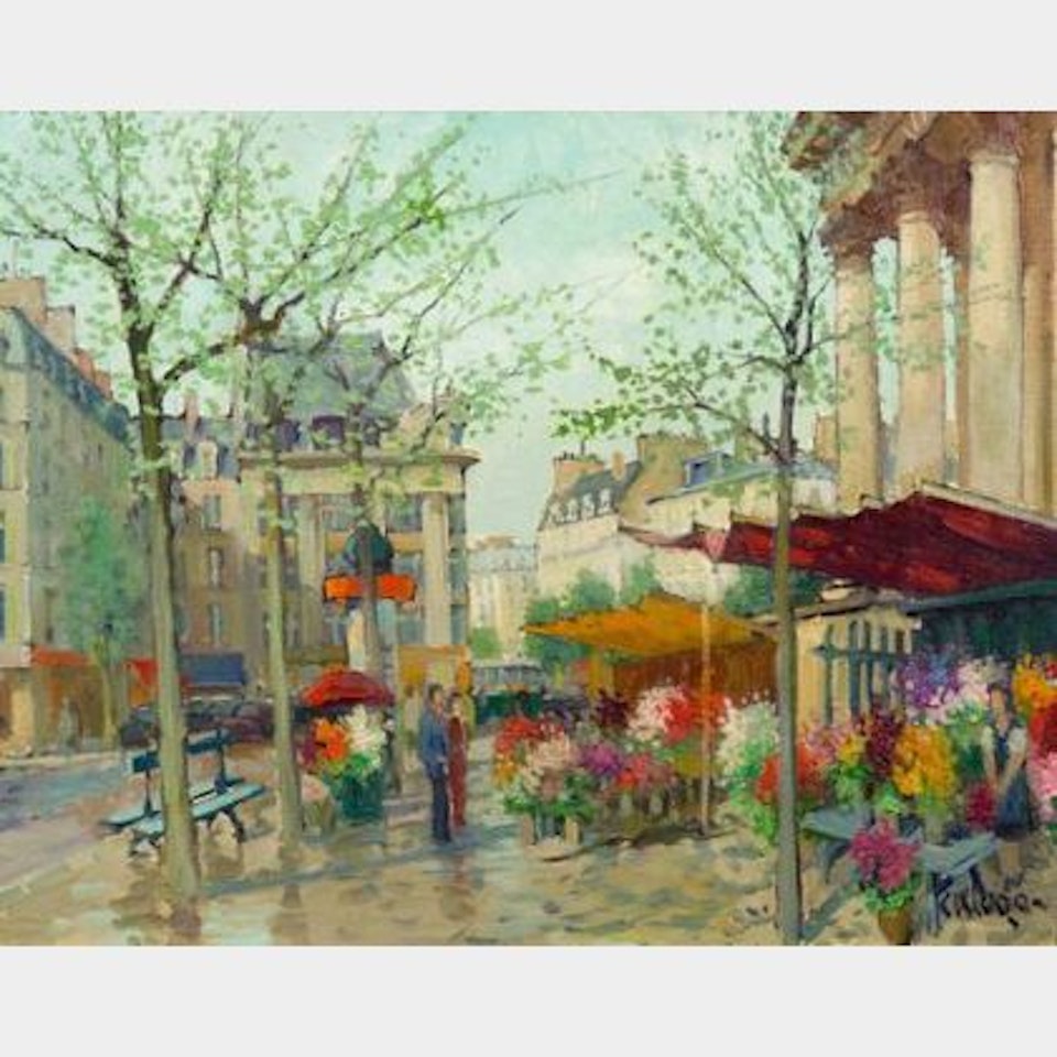 Le Marche de la Madeleine by Constantin Kluge
