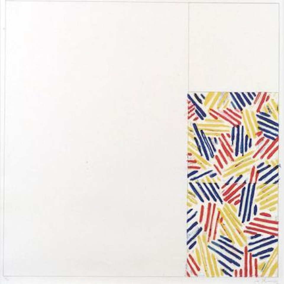from the suite #4,  After Untitled by Jasper Johns