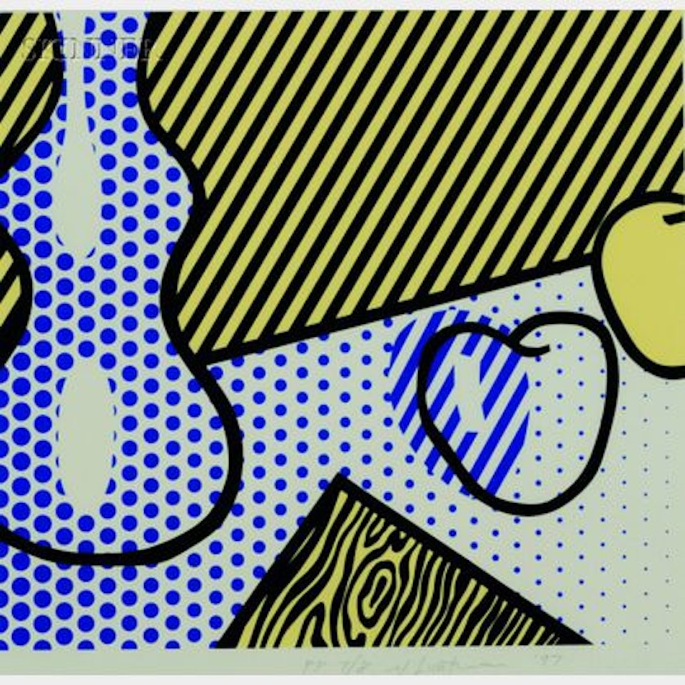 Still Life from the GELDZAHLER PORTFOLIO by Roy Lichtenstein