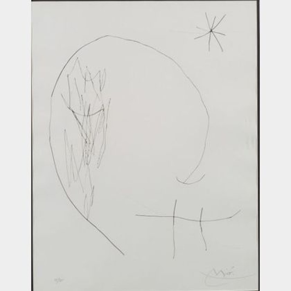 Plate from JOURNAL D"UN GRAVEUR by Joan Miró