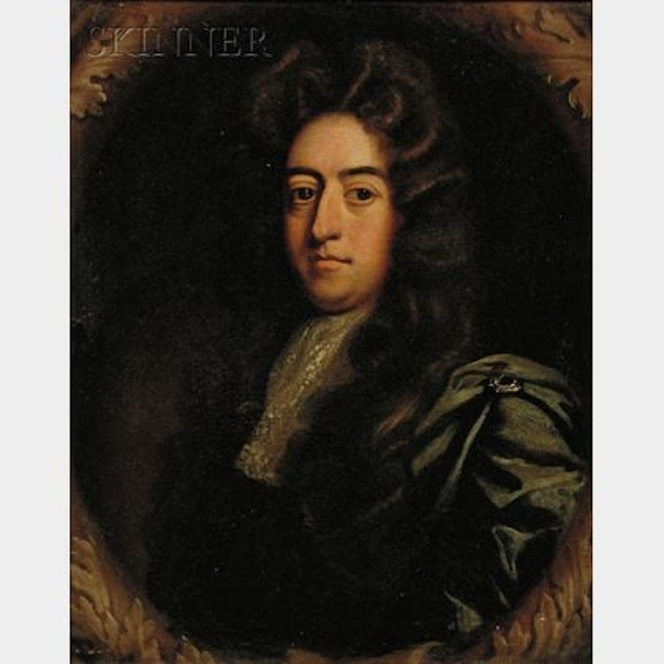 Two Portraits of Gentlemen by Continental School