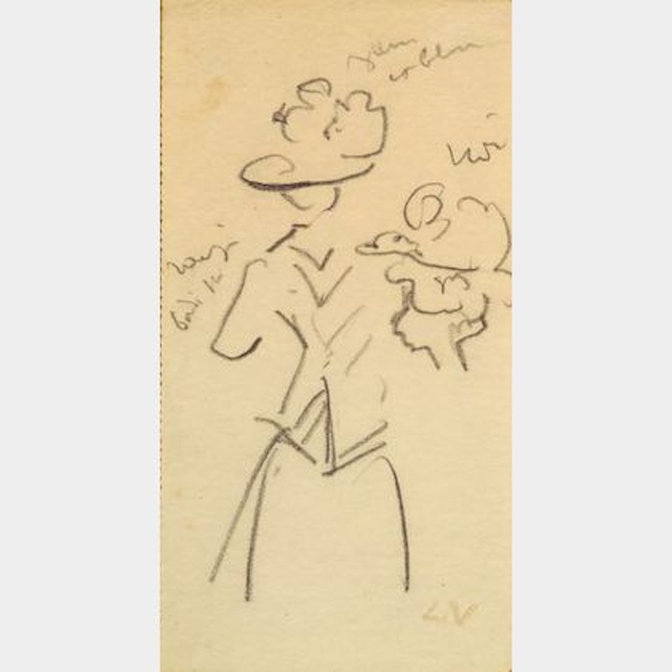 Predominately Figural Sketches by Louis Valtat