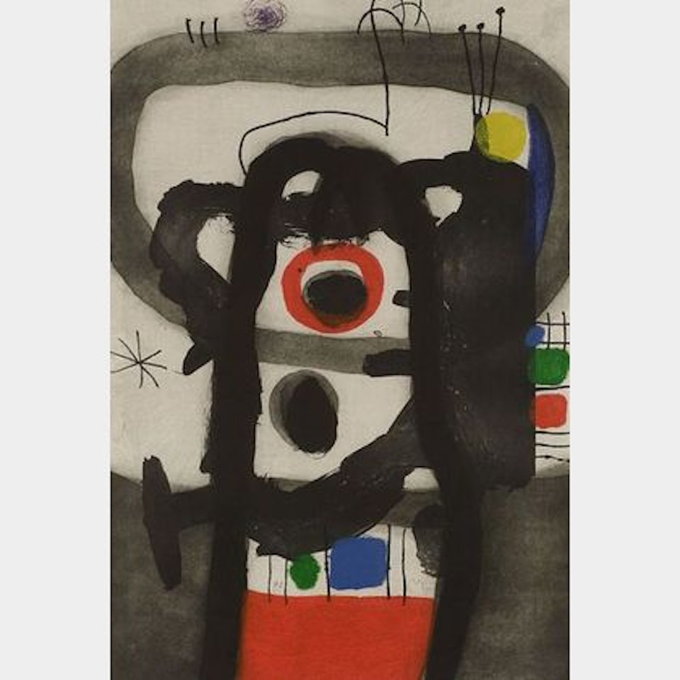 L"Enrage by Joan Miró