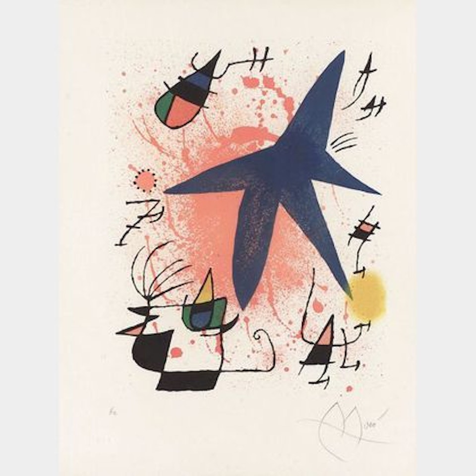 Image from Miro Lithographe I by Joan Miró