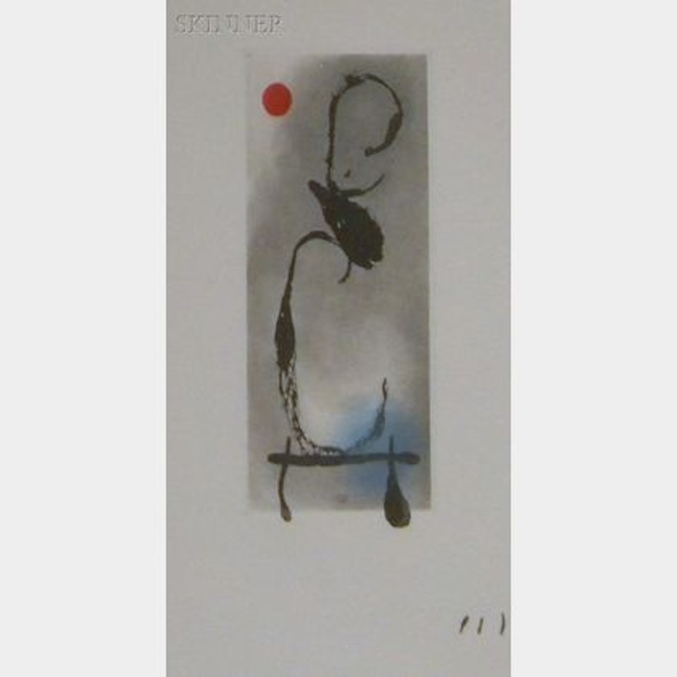 SANS LE SOLEIL, MALGRE LES AUTRES ASTRES, IL FERAIT NUIT by Joan Miró