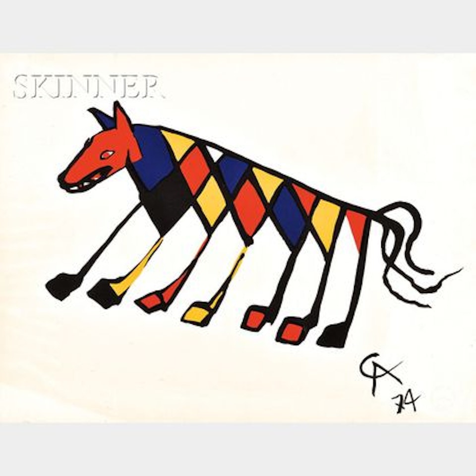 Beastie, from FLYING COLORS by Alexander Calder