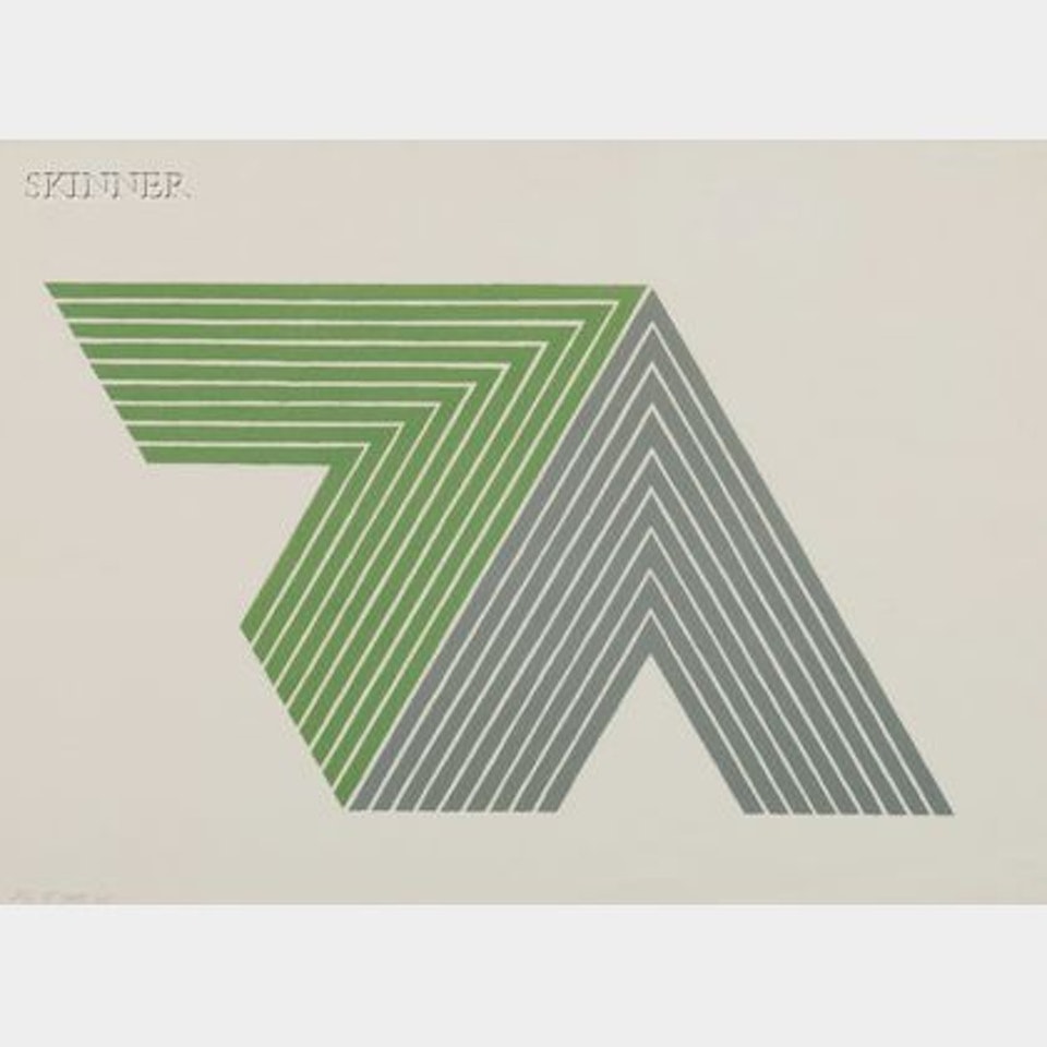 IFAFA II, from the V SERIES by Frank Stella