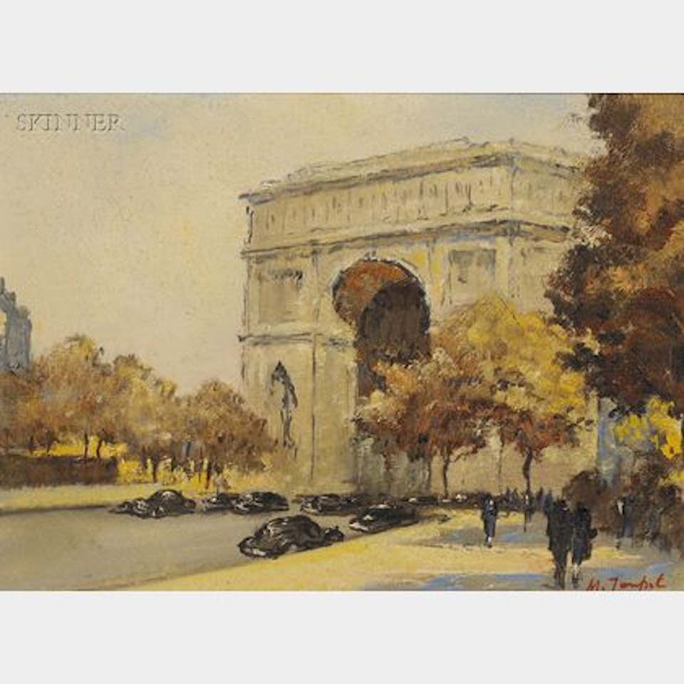 Paris, L"Arc de Triomphe by French School