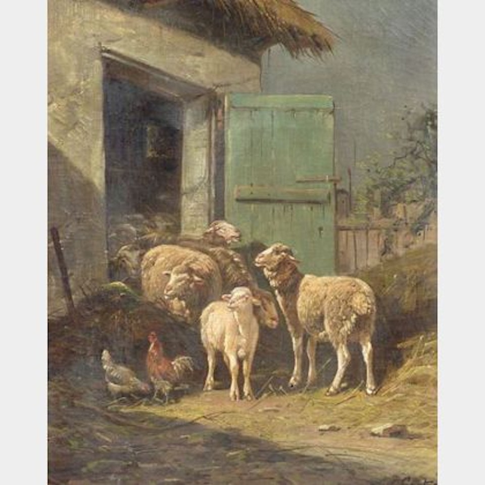 At the Barn Door by Continental School