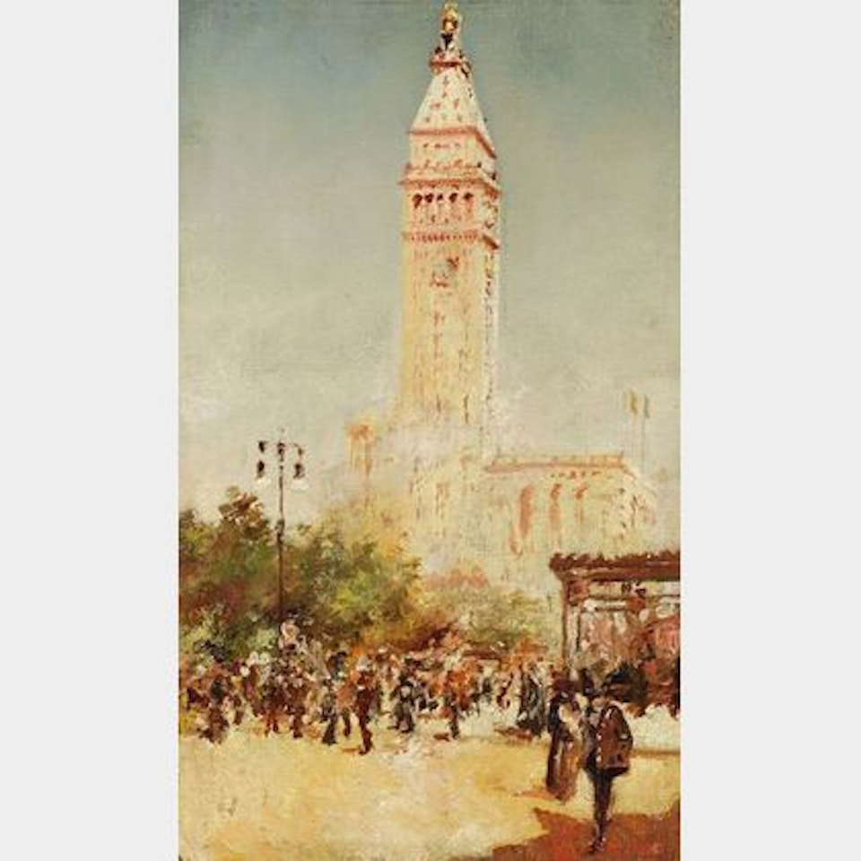The Bustle of the Plaza by Continental School