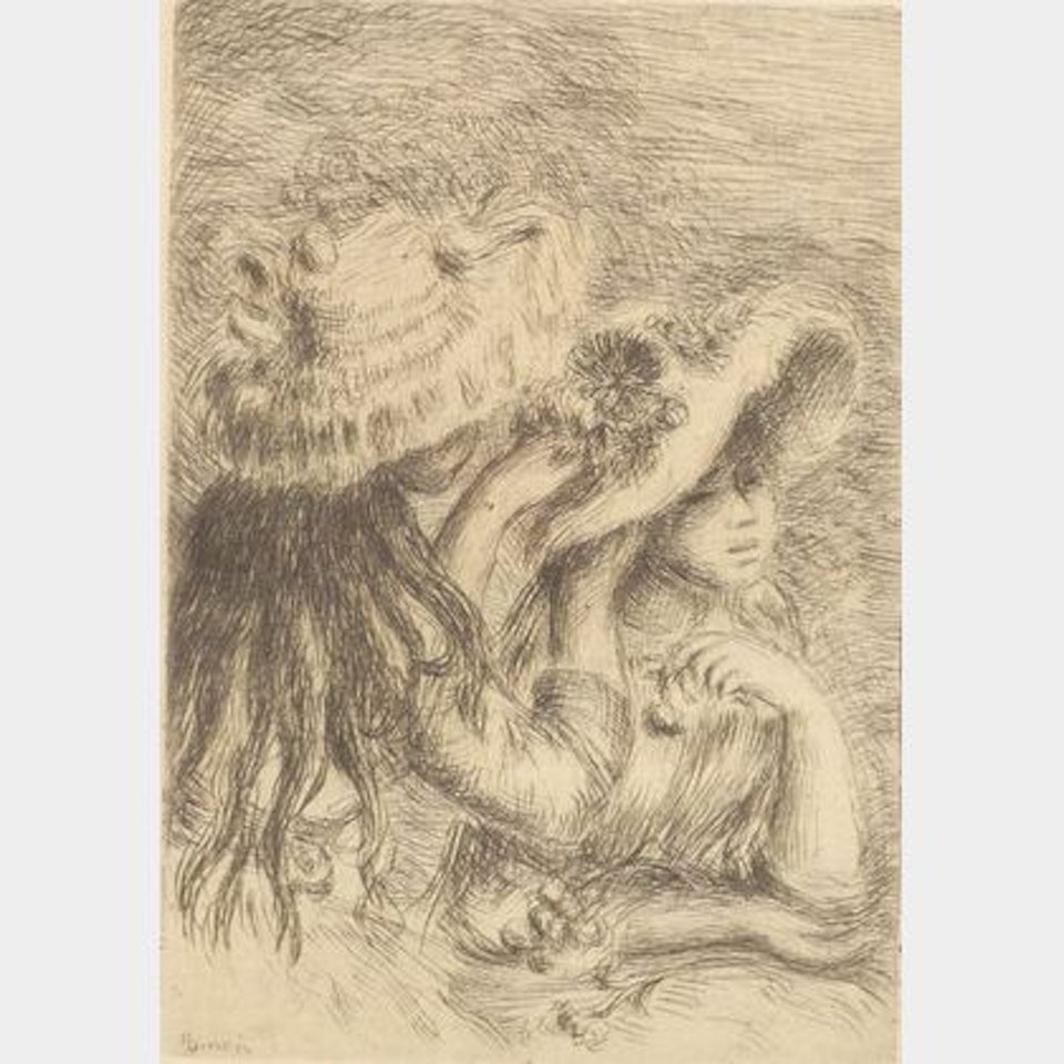 Le Chapeau Epinglé by Pierre-Auguste Renoir