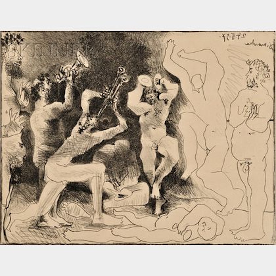 La danse des faunes by Pablo Picasso