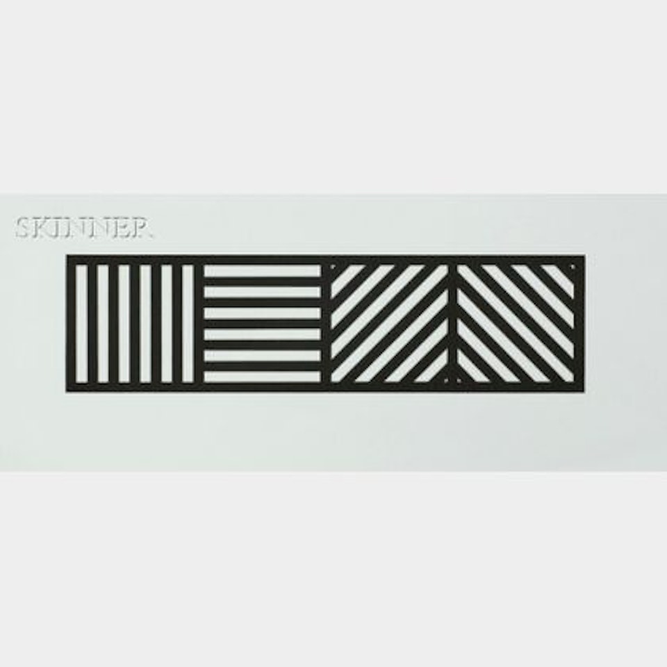Lines in Four Directions by Sol LeWitt