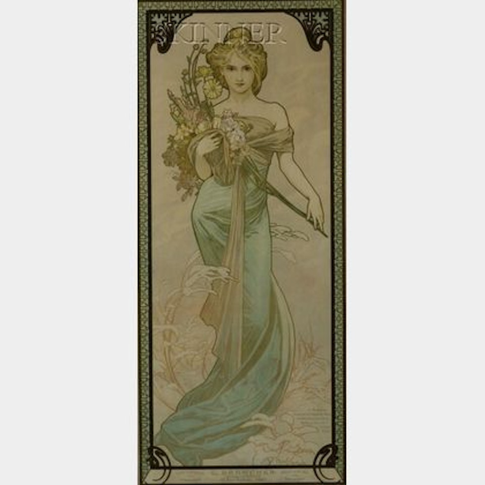 Le Printemps by Alphonse Mucha
