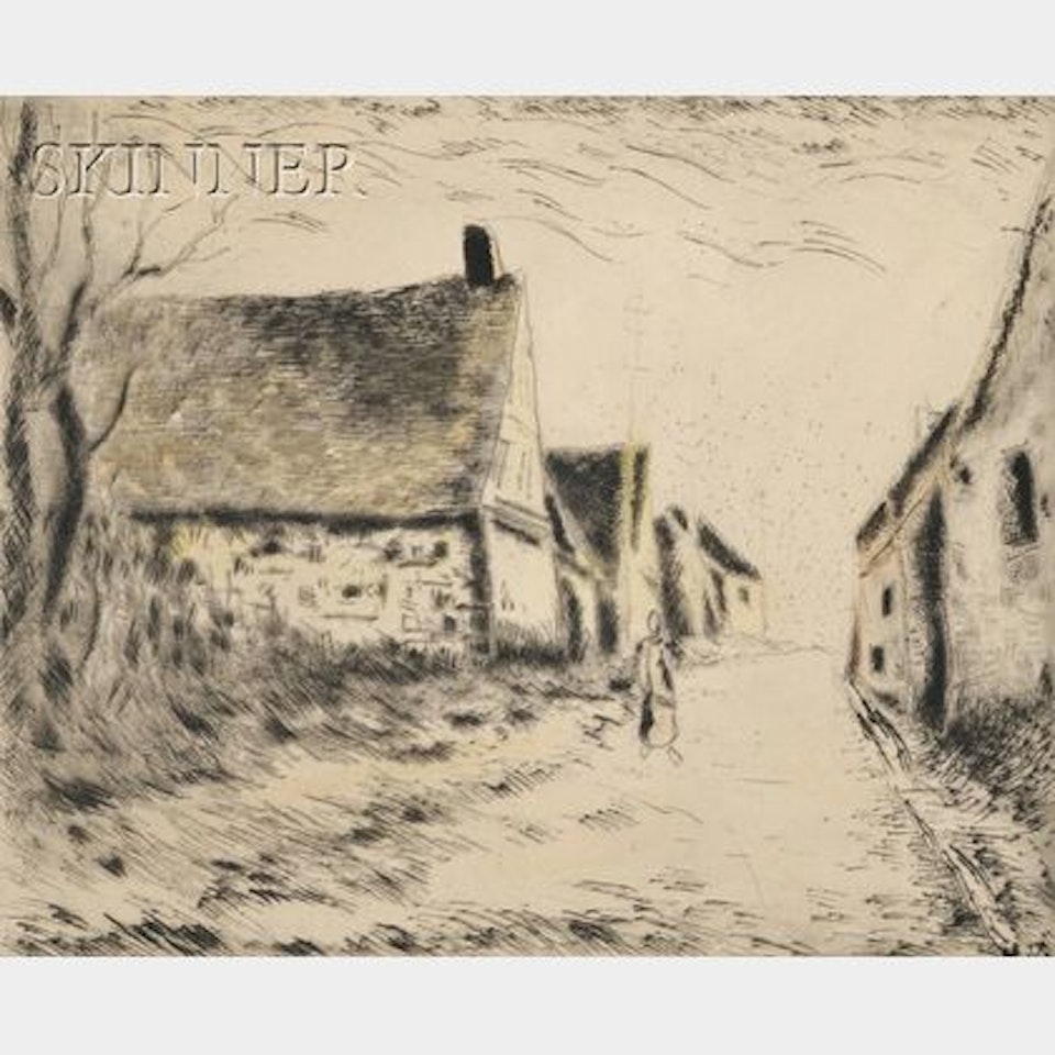 Boissy-les-Perches by Maurice de Vlaminck