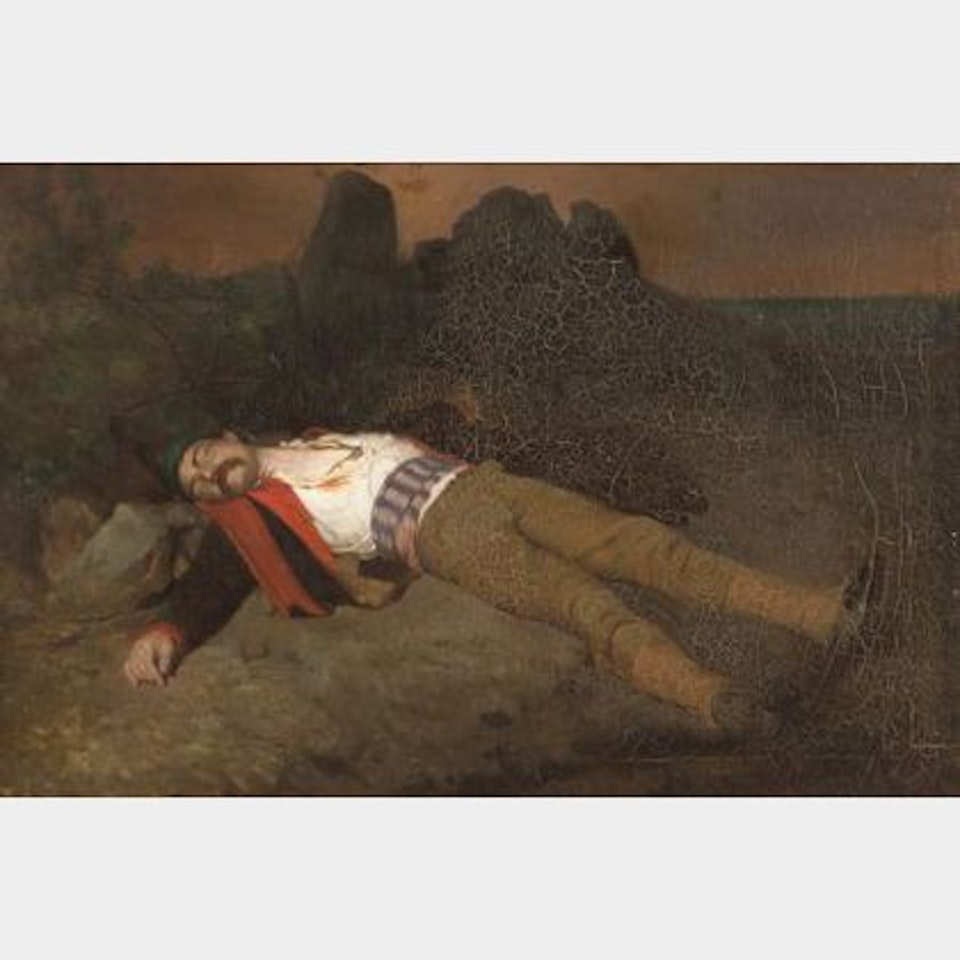 The Fallen Zouave by Continental School