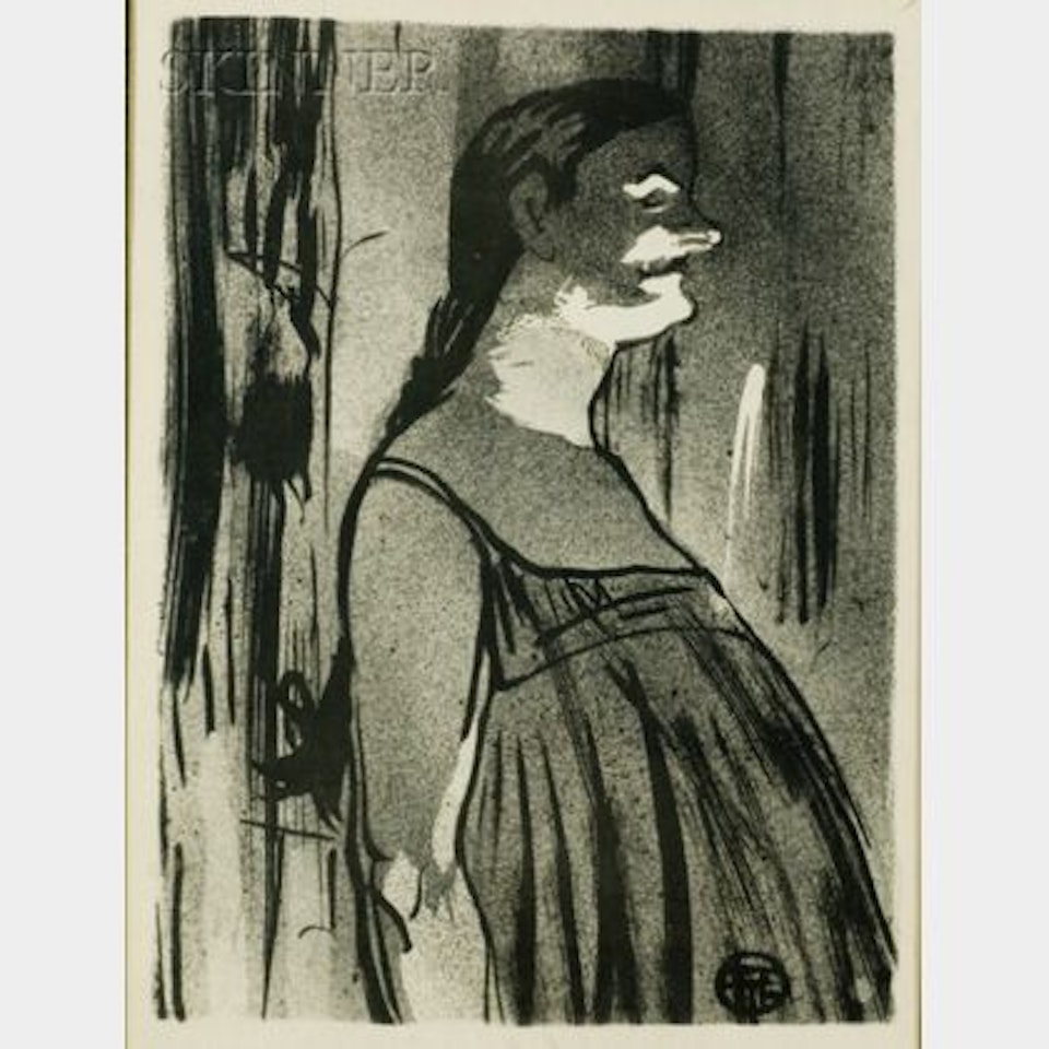 Madame Abdala, from LE CONCERT CAFE by Henri de Toulouse-Lautrec