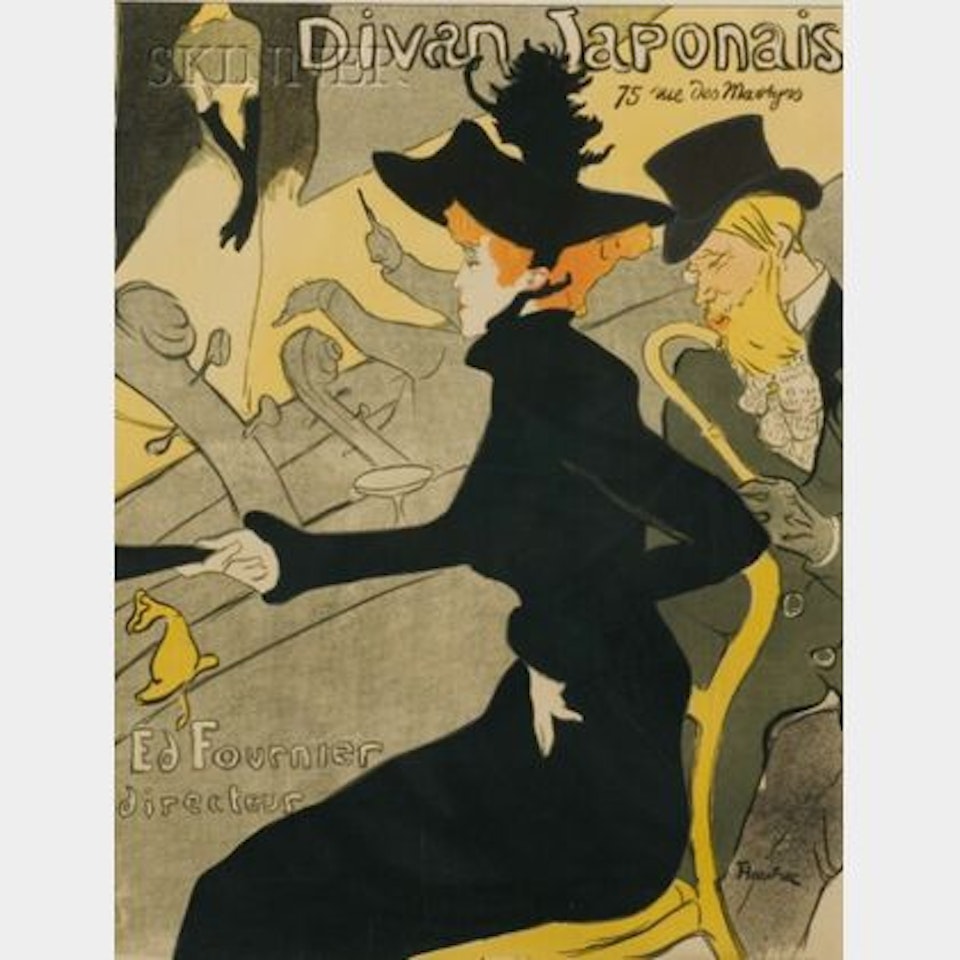 Divan Japonais by Henri de Toulouse-Lautrec