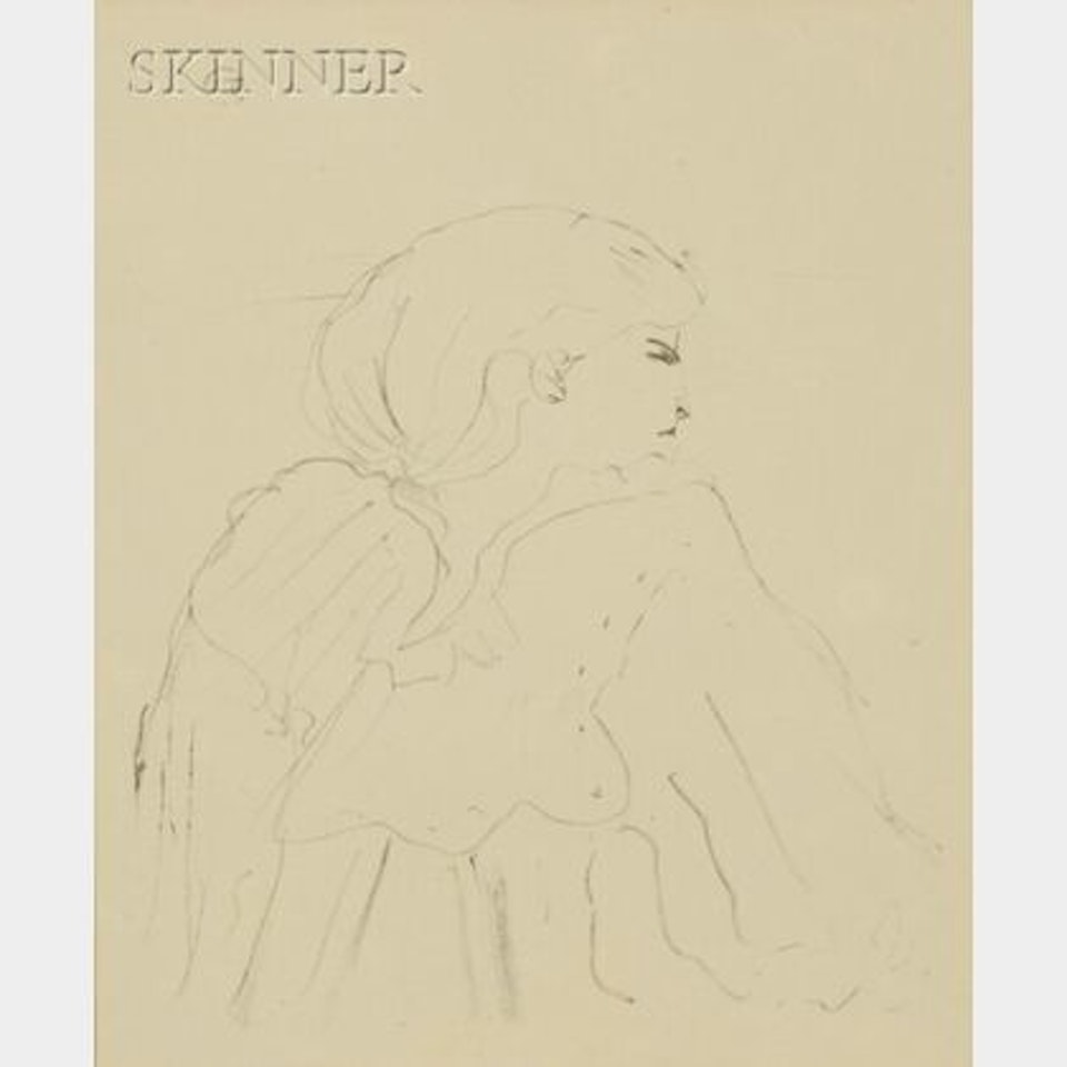 Jane Harding from TREIZE LITHOGRAPHIES by Henri de Toulouse-Lautrec