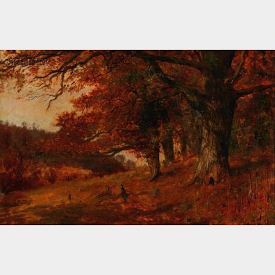 Landscape with Pheasants by Continental School