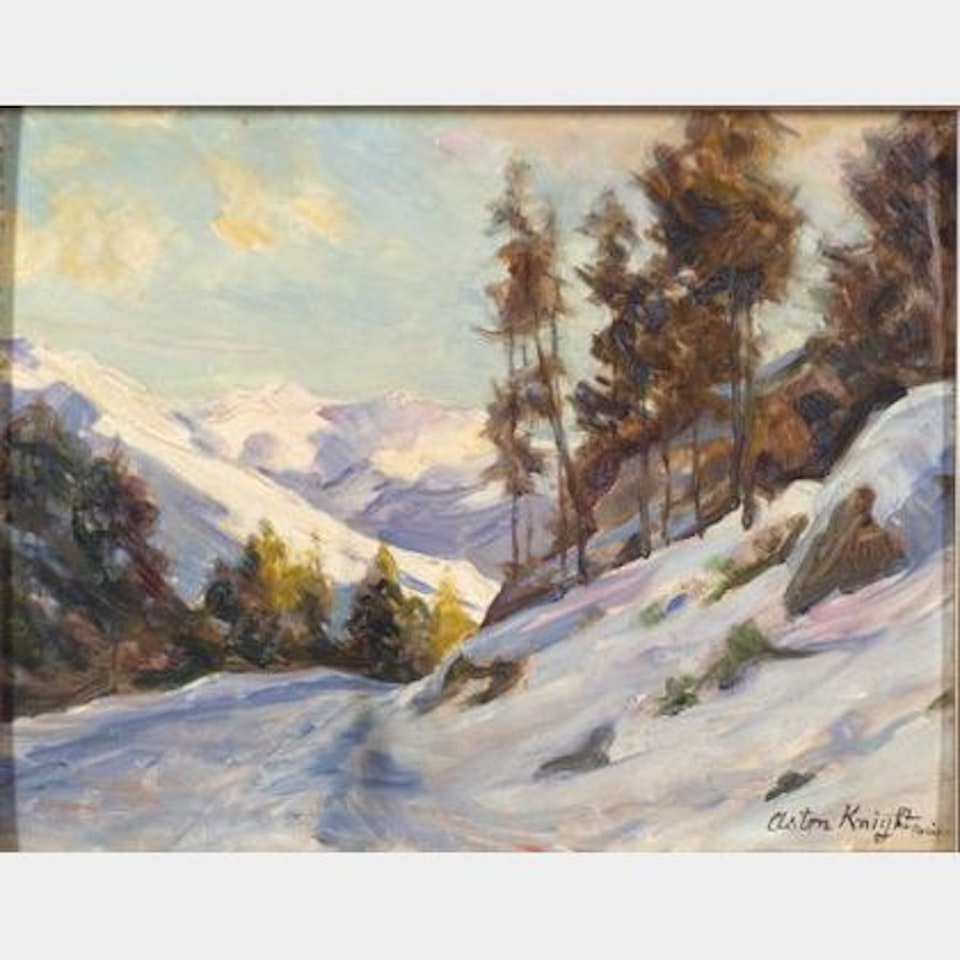 Pyrenees Orientales, On the Road from the Grand Hotel by Louis Aston Knight