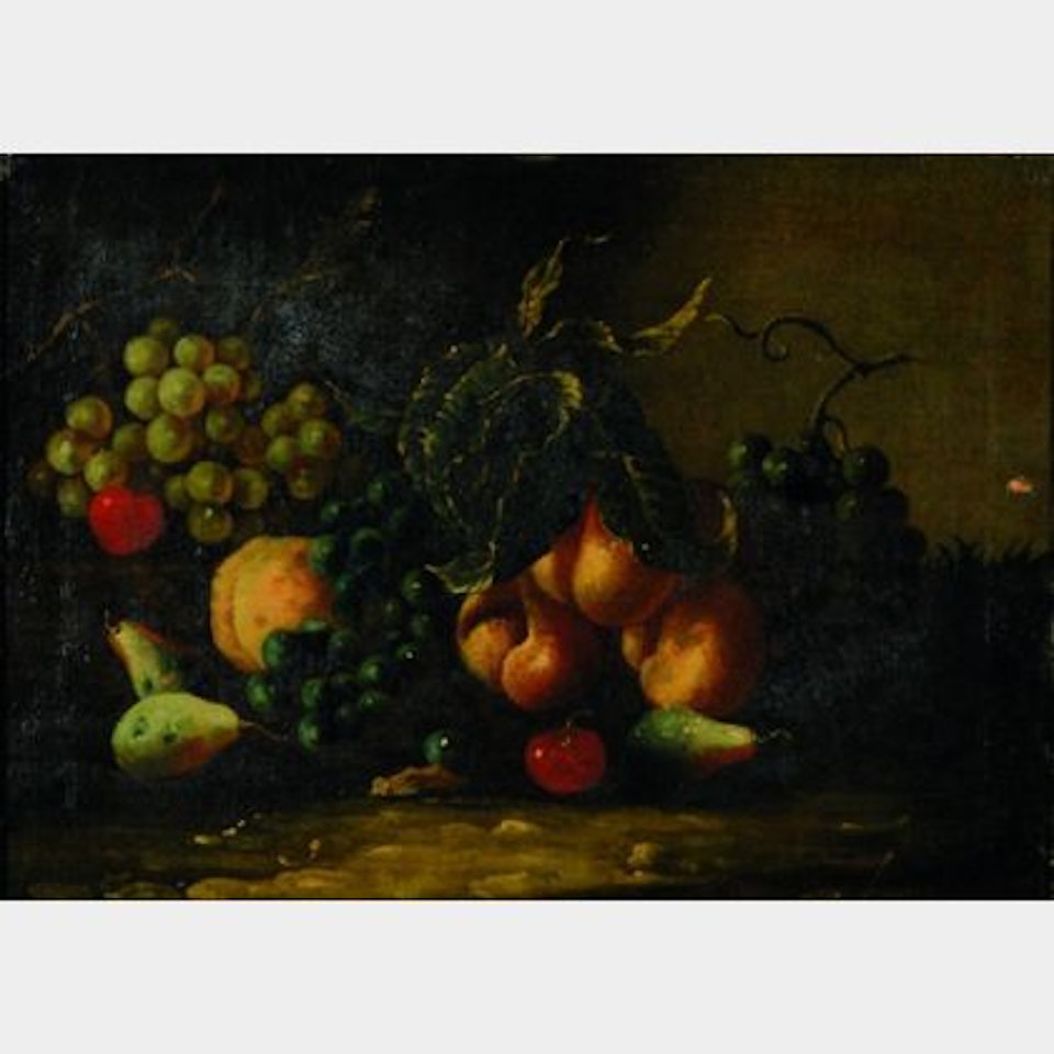 Still Life with Fruit and Vines by Continental School