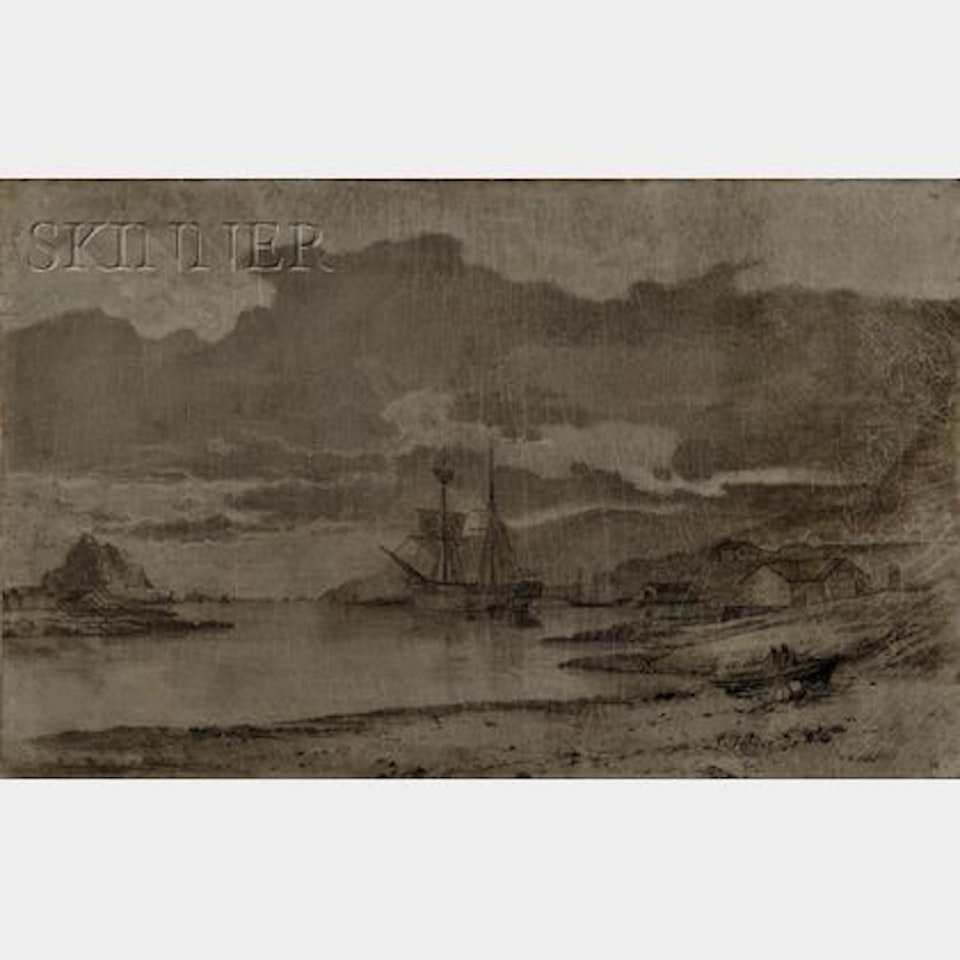 Labrador Coast Settlement by William Bradford