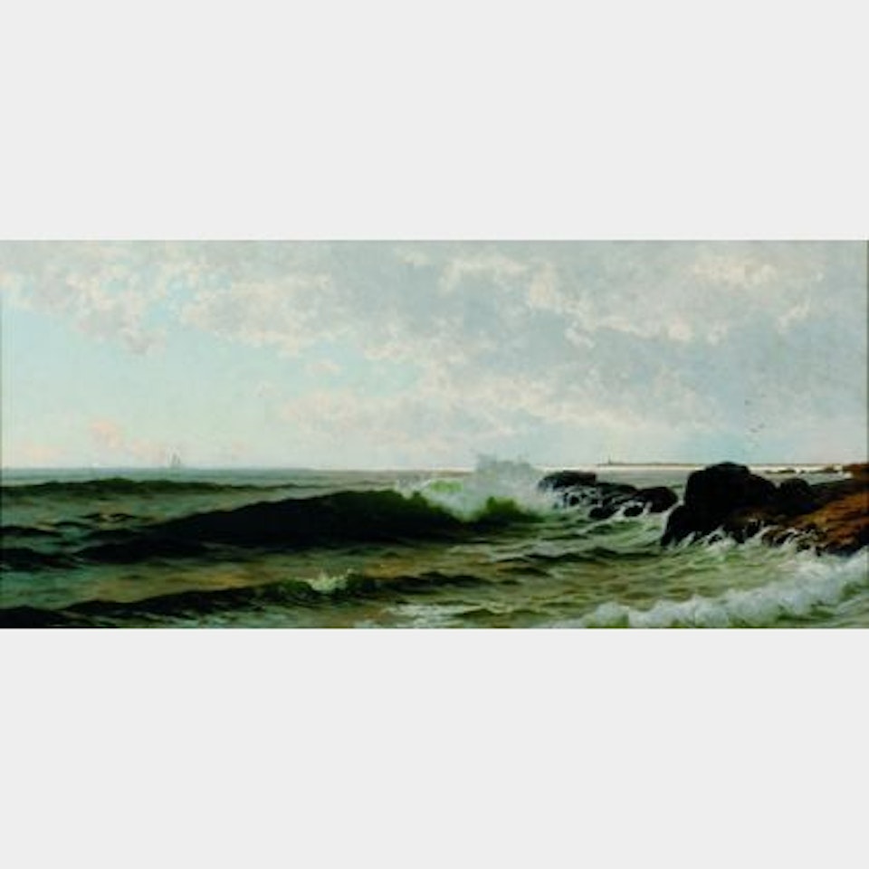 From Narragansett Pier Looking South Toward Point Judith by Alfred Thompson Bricher