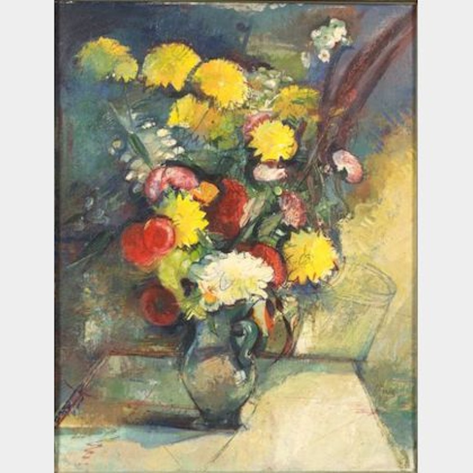 Floral Still Life by Continental School