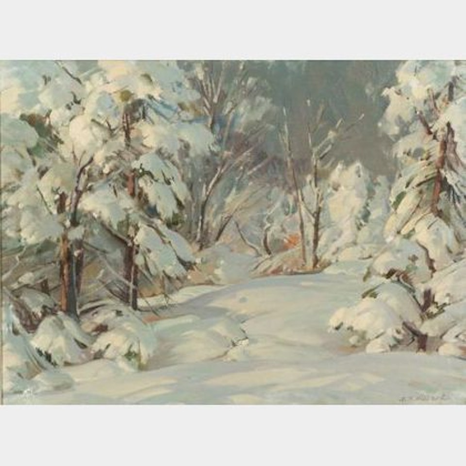 South Woods in Rockport by Aldro Thompson Hibbard