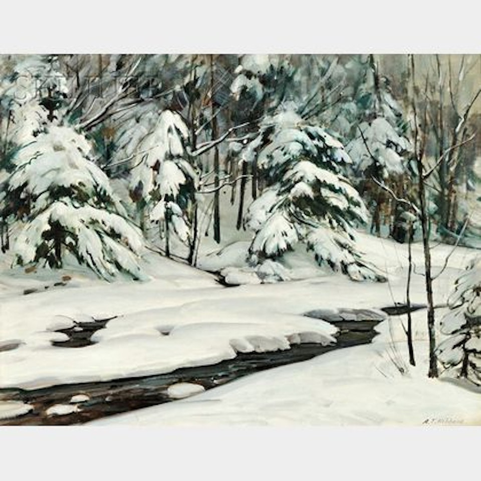 Laden Hemlock by Aldro Thompson Hibbard