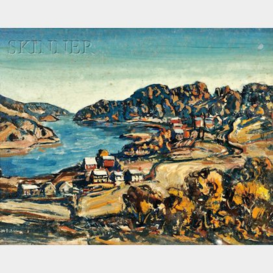 River Scene by Walter Emerson Baum