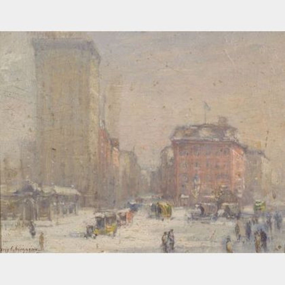 "The Circle, " New York City by Guy Carleton Wiggins