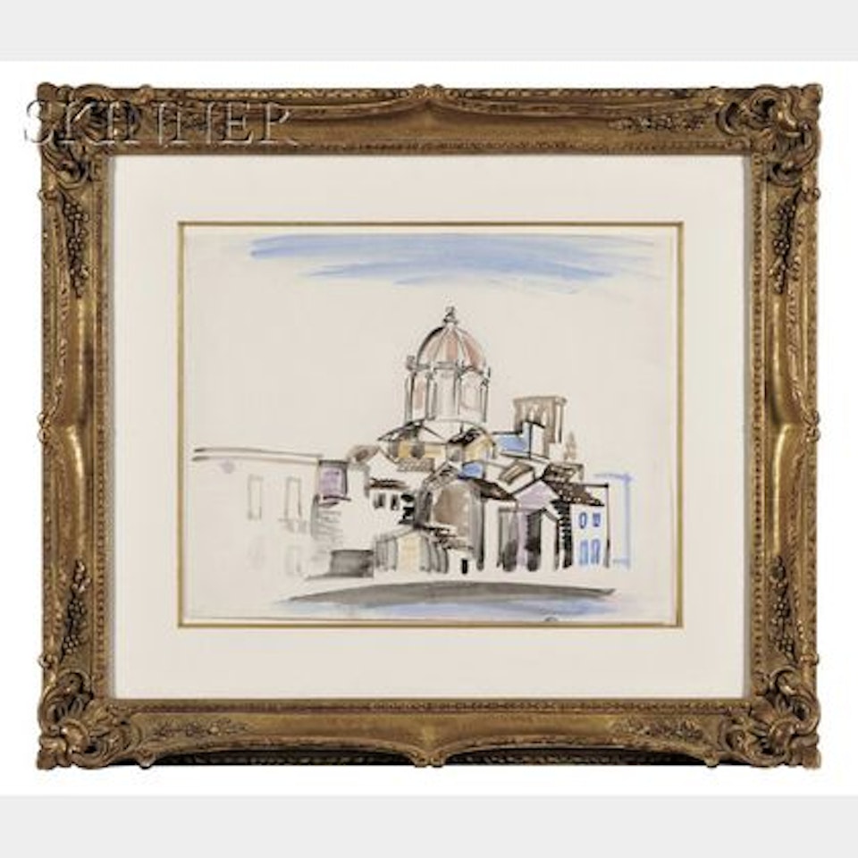 L"église de Syracuse by Raoul Dufy
