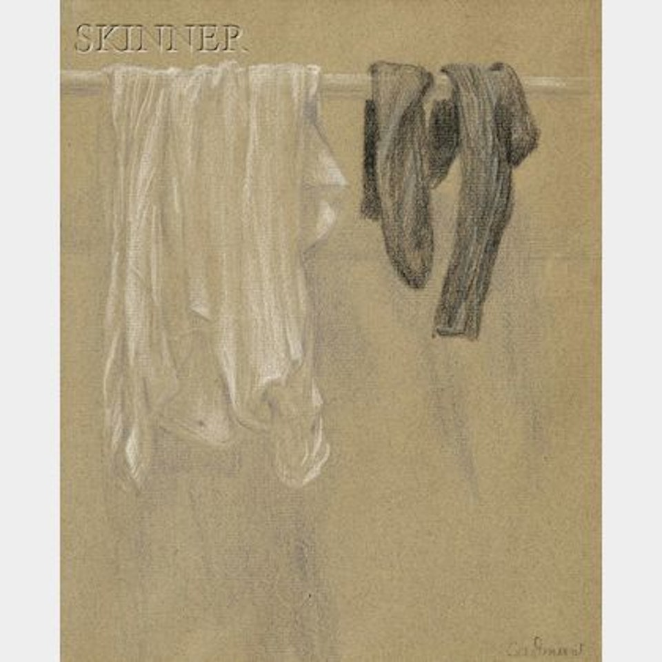Shirt and Socks/A Study for The Bath by Paul Cadmus