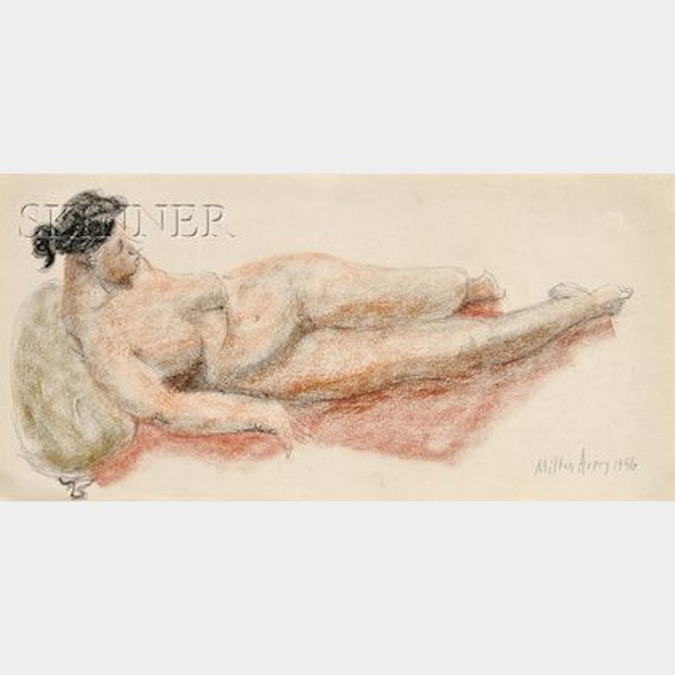 Reclining Woman by Milton Avery