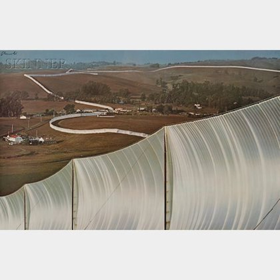 Running Fence by Christo
