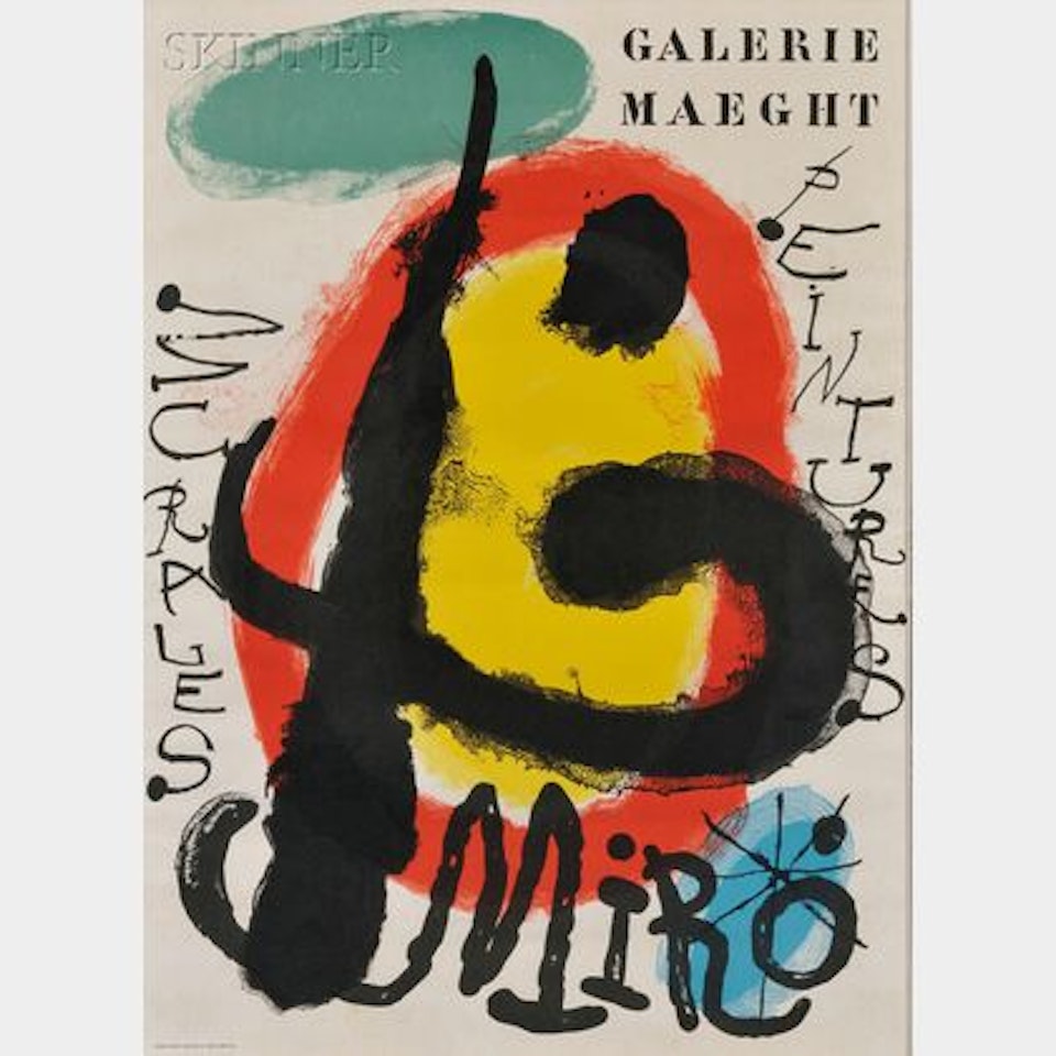 Galerie Maeght Peintures Murales by Joan Miró