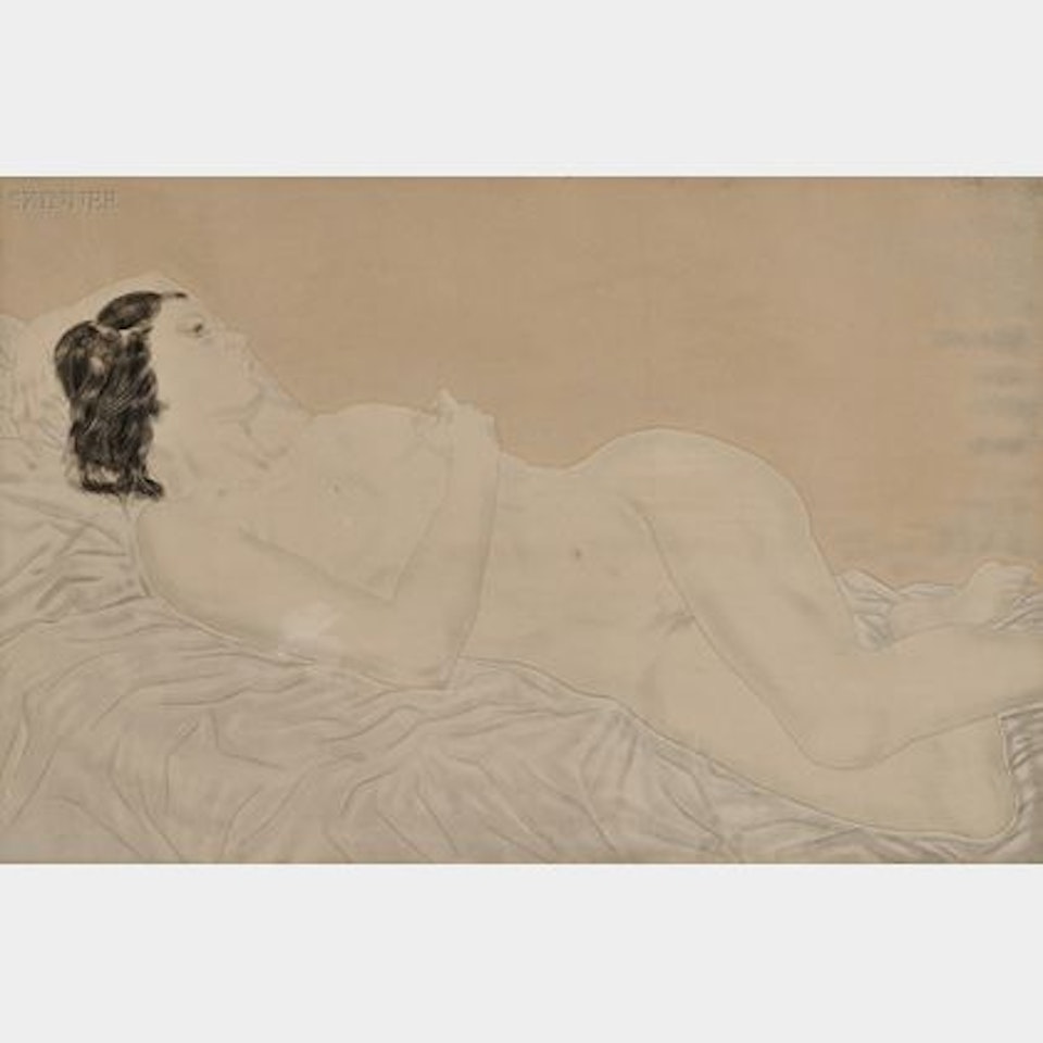 Nue allongée from FEMMES by Leonard Tsuguharu Foujita