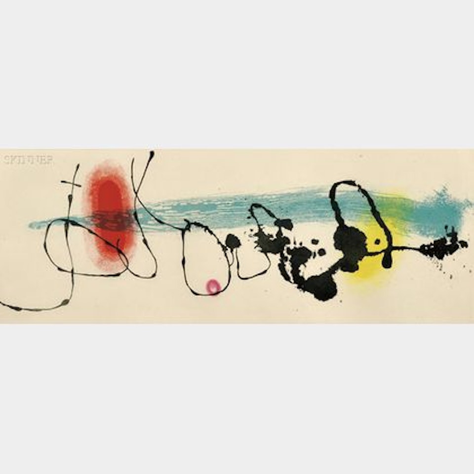 Soleil noyé II by Joan Miró