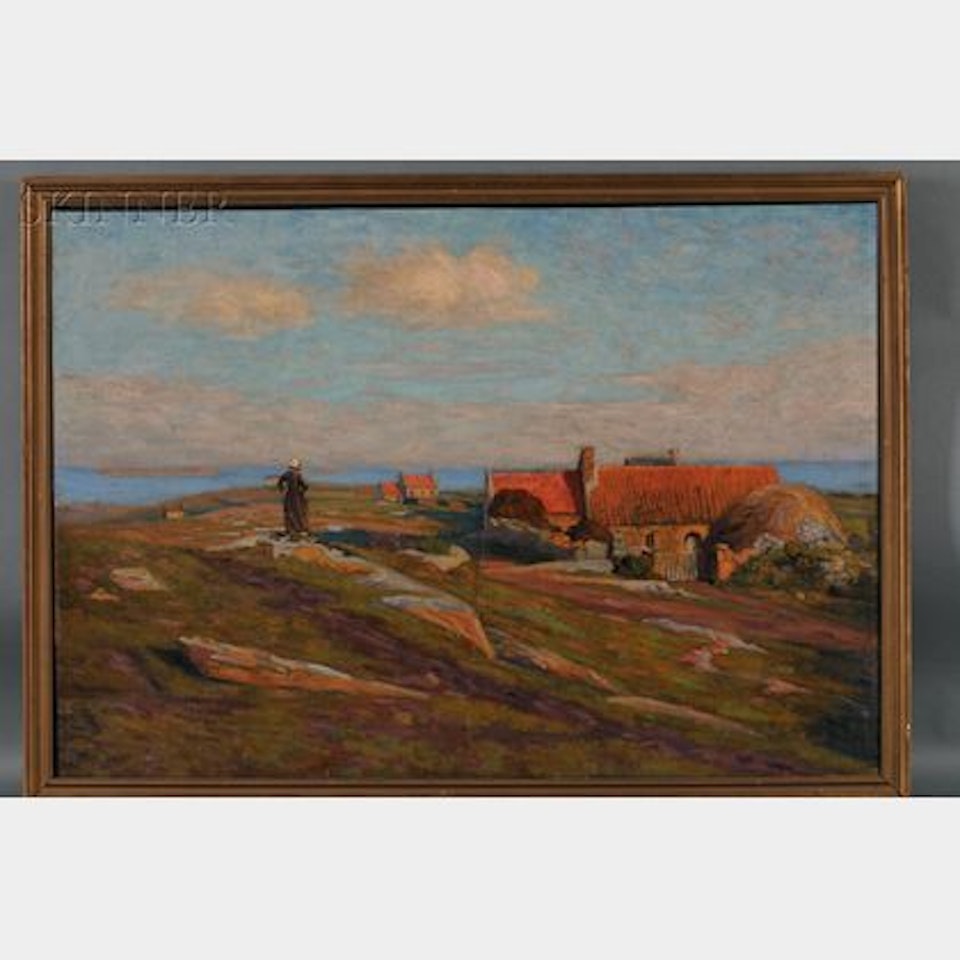 Along the Coast, Possibly Northern France by Continental School