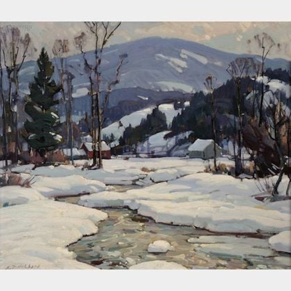 Late Afternoon at Rawsonville, Vermont by Aldro Thompson Hibbard