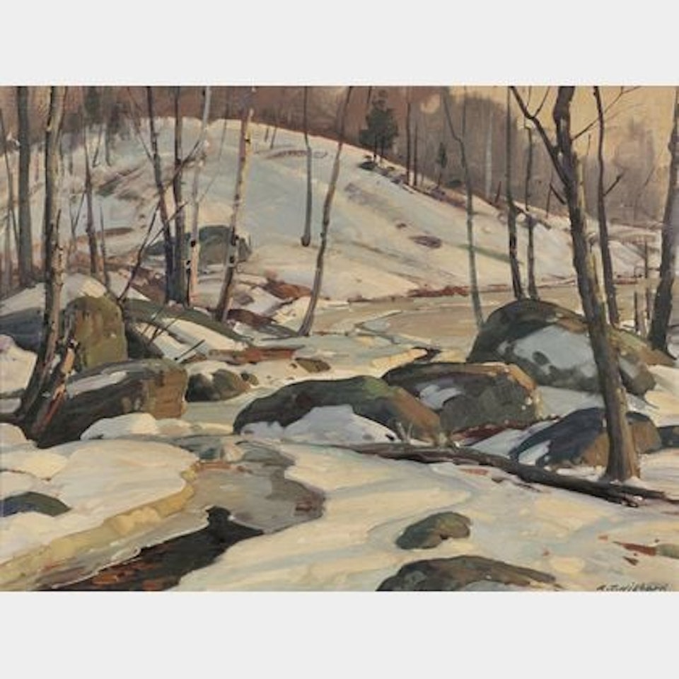 Morning, South Woods by Aldro Thompson Hibbard