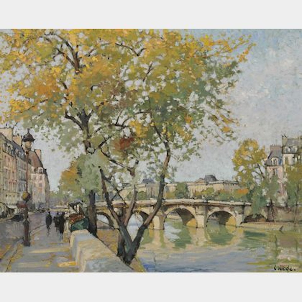 Le Pont Neuf en Automne by Constantin Kluge