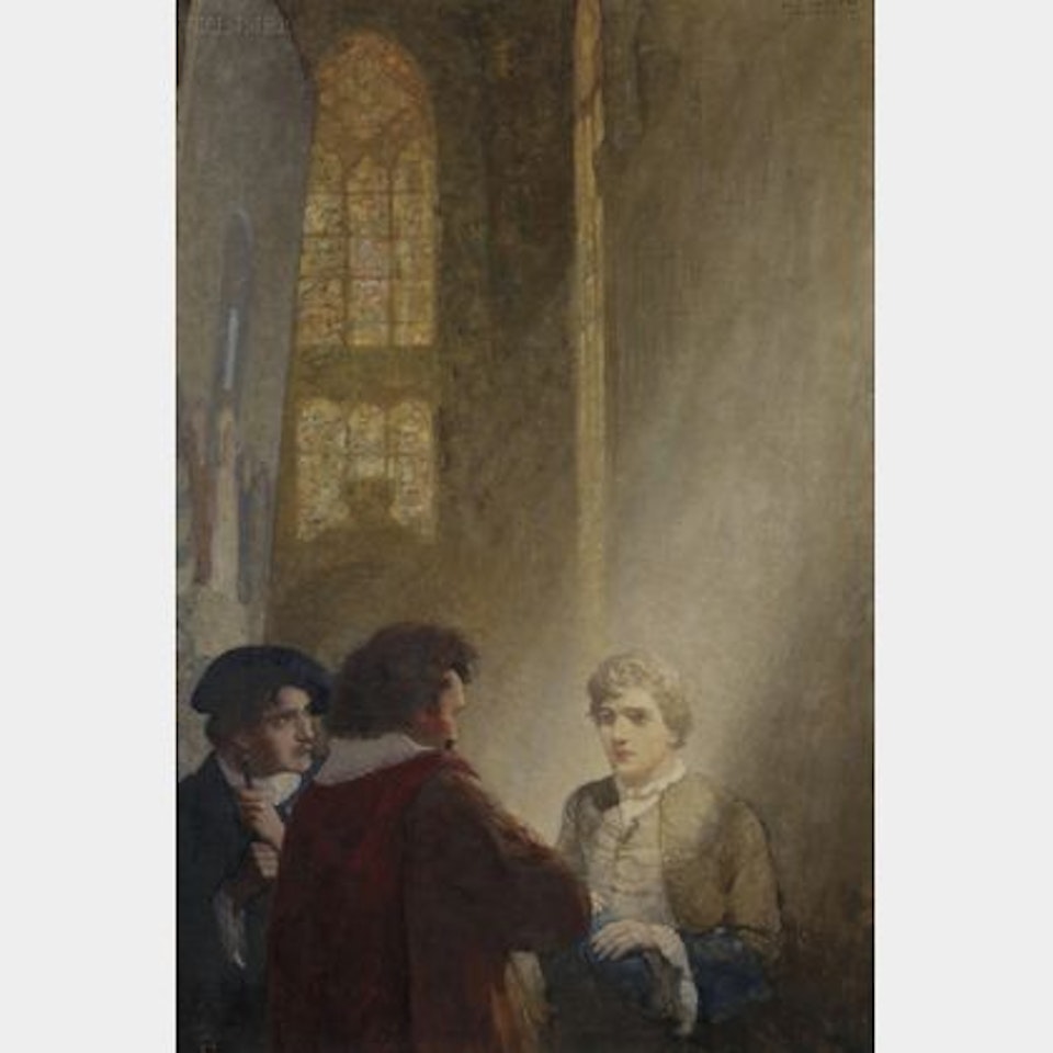 The Youth. Master, I Shall Not Fail You. by Newell Convers Wyeth