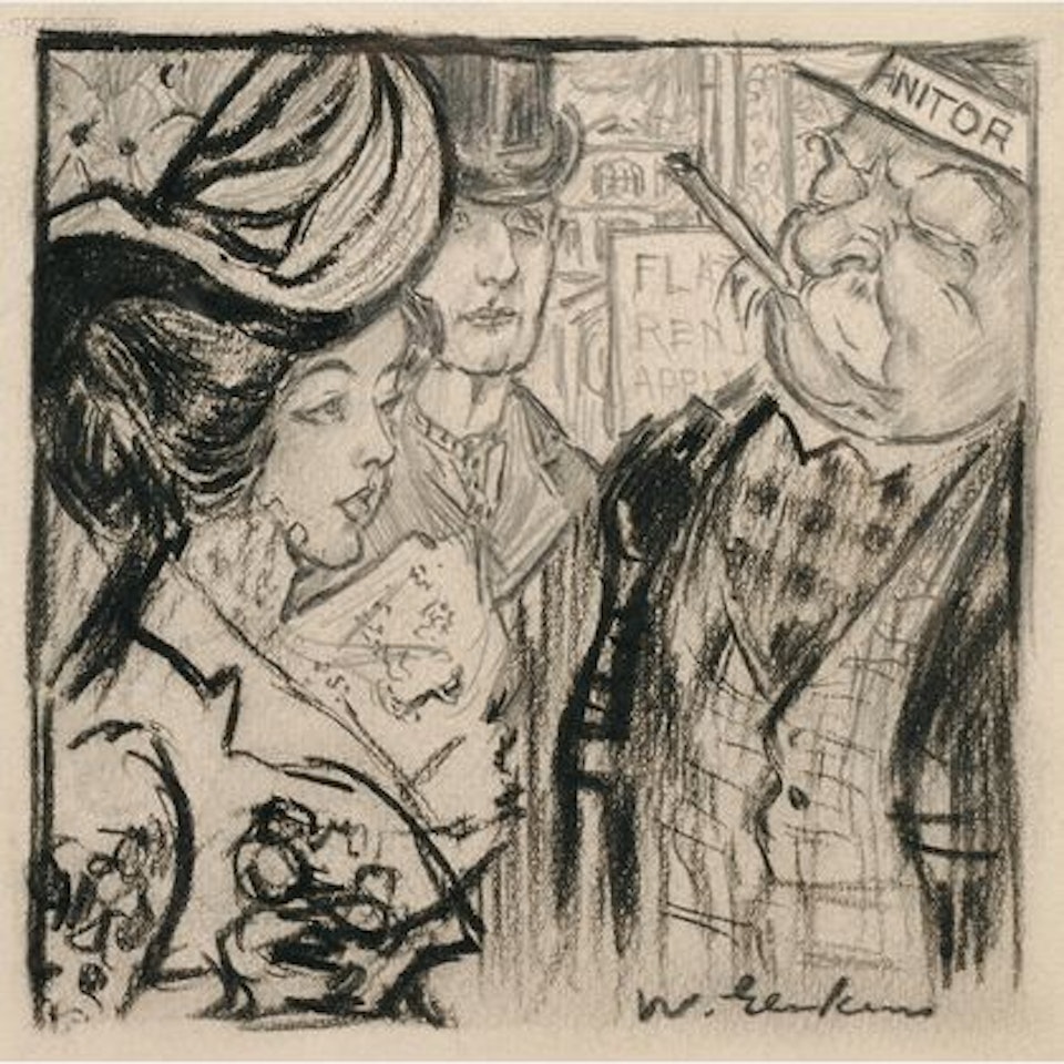 Untitled [Three Figures] by William Glackens