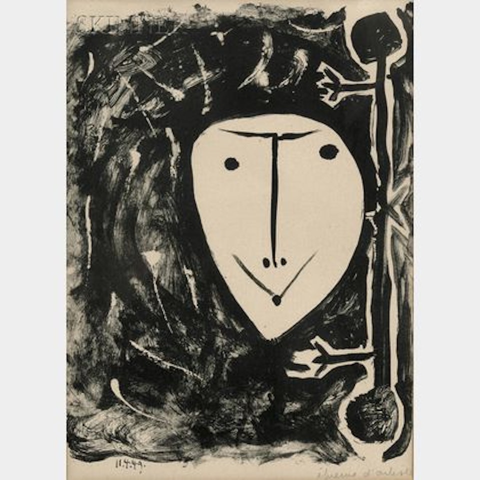 Plate from ÉLÉGIE D"IHPÉTONGA by Pablo Picasso